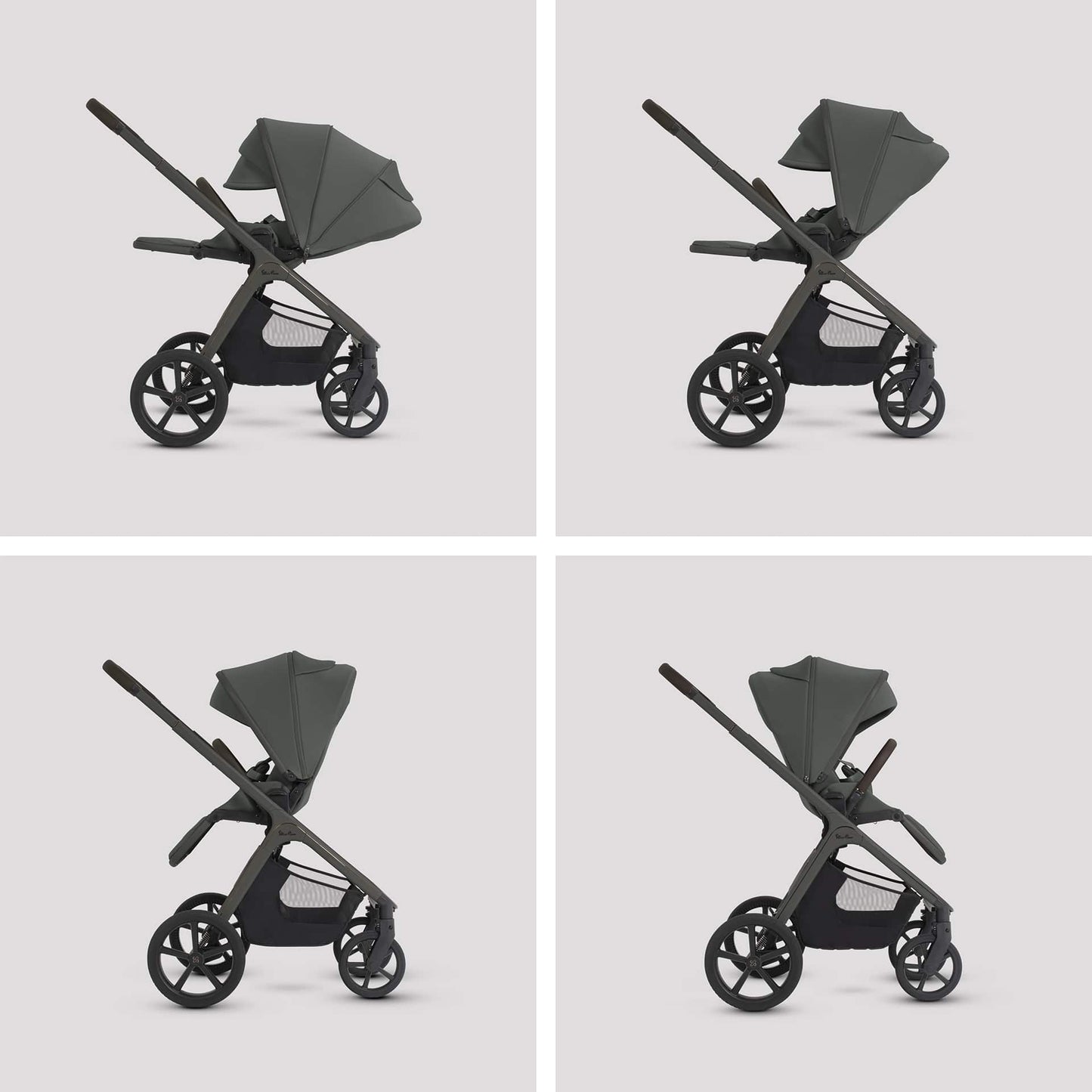 Silver Cross Cove 2 (Cabriofix i-Size) Travel System - Pewter