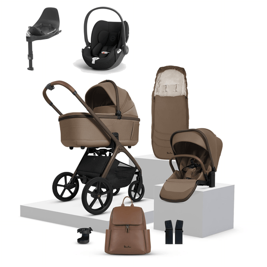 Silver Cross Cove (Cloud T) Travel System - Maple