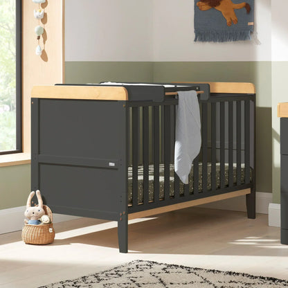 Tutti Bambini Rio 2 Piece Room Set - Honey Oak & Slate Grey