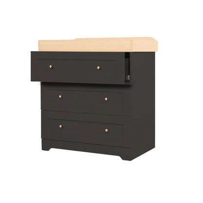 Tutti Bambini Rio 5 Piece Room Set - Honey Oak & Slate Grey