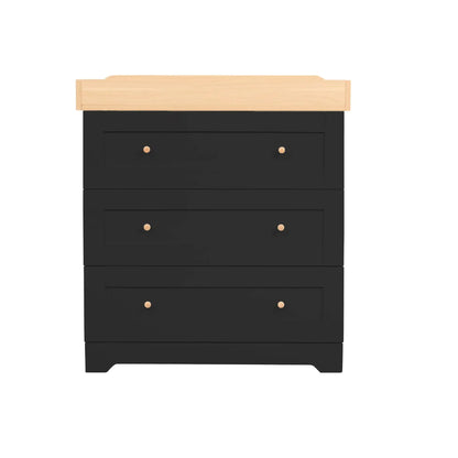 Tutti Bambini Rio 5 Piece Room Set - Honey Oak & Slate Grey