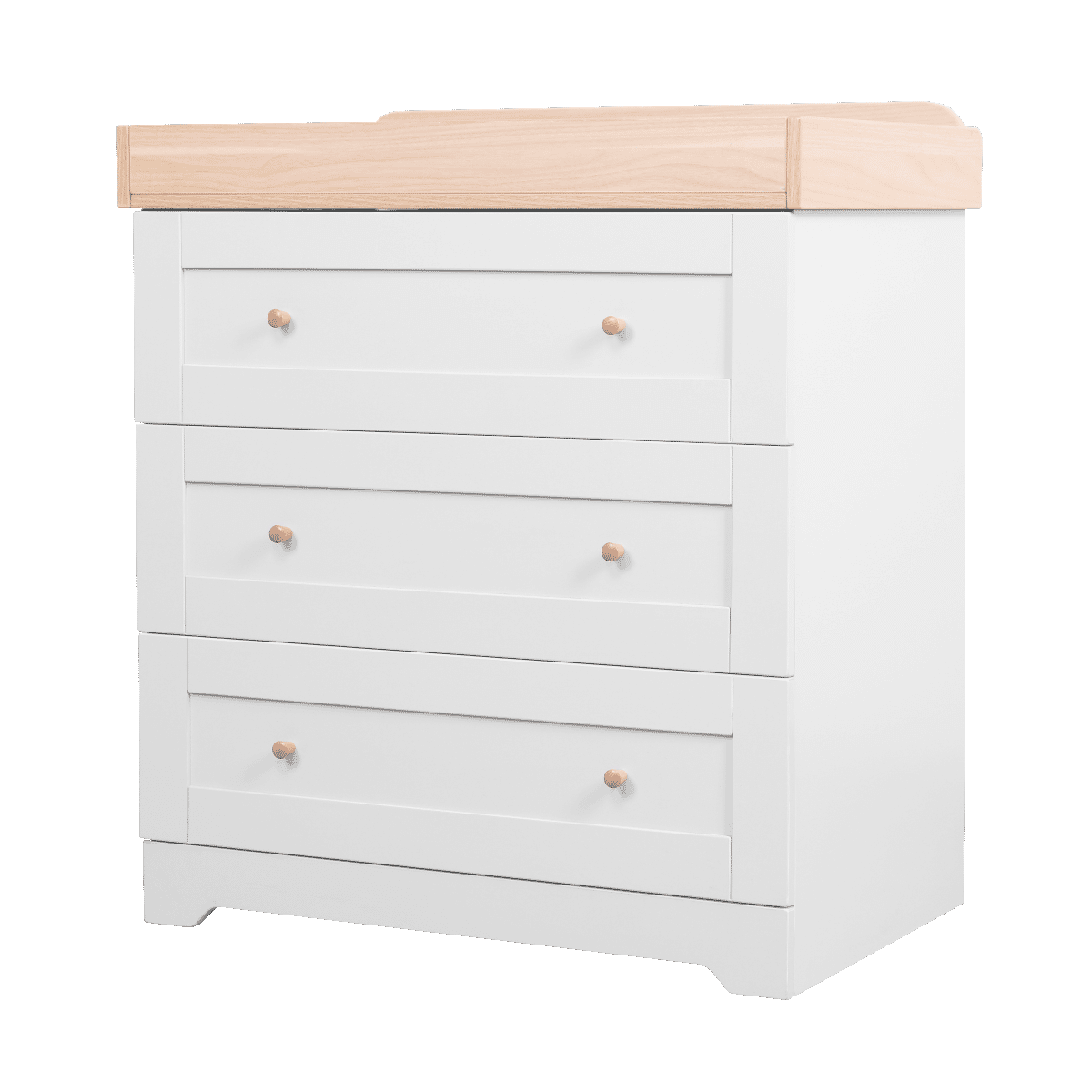 Tutti Bambini Rio 5 Piece Room Set - Dove Grey/Oak