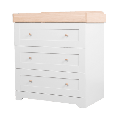 Tutti Bambini Rio 5 Piece Room Set - Dove Grey/Oak