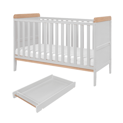 Tutti Bambini Rio 5 Piece Room Set - Dove Grey/Oak