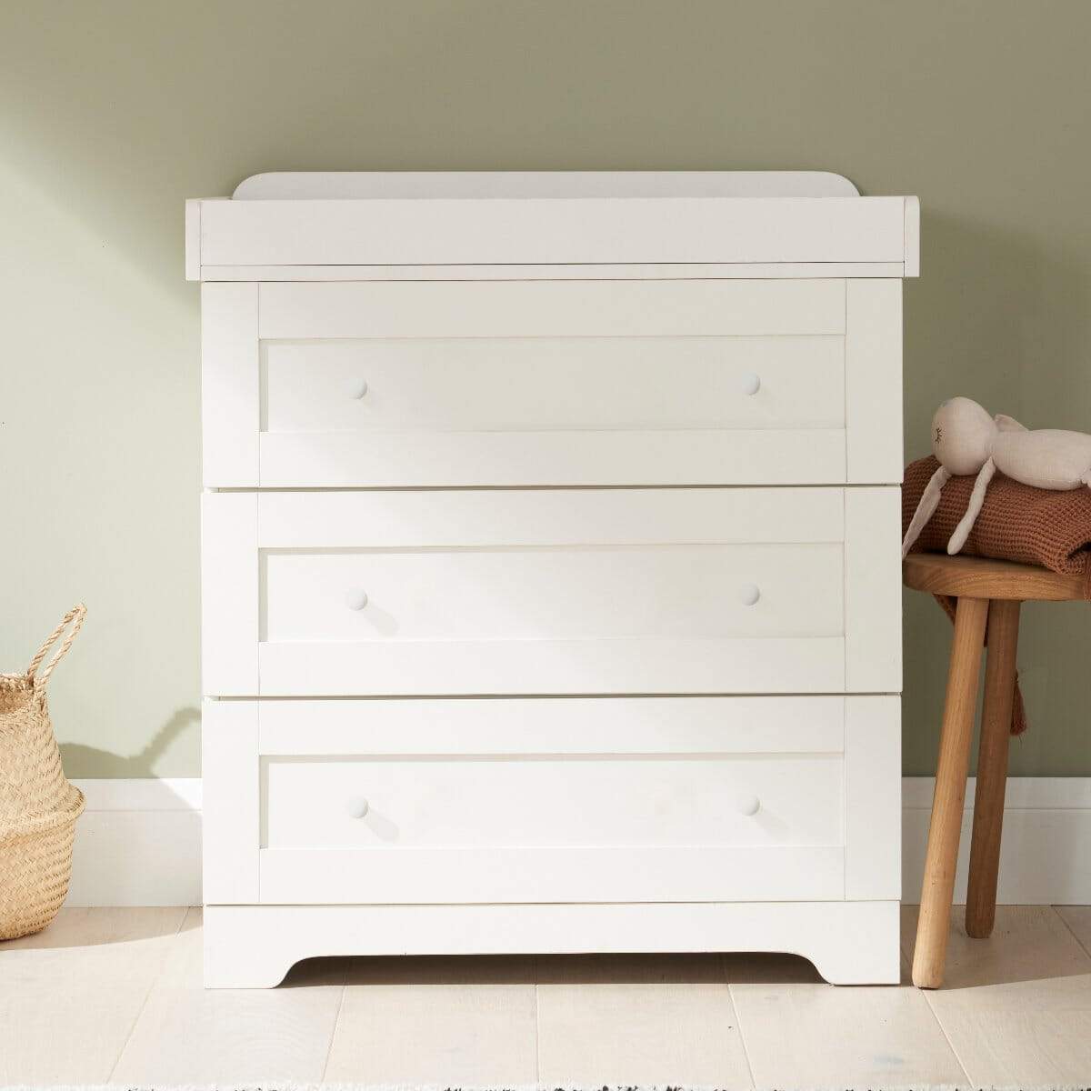 Tutti Bambini Rio 5 Piece Room Set - White