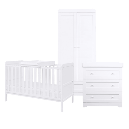 Tutti Bambini Rio 5 Piece Room Set - White