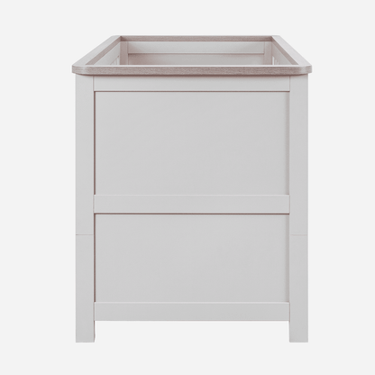 Tutti Bambini Verona Cot Bed - Dove Grey/Oak