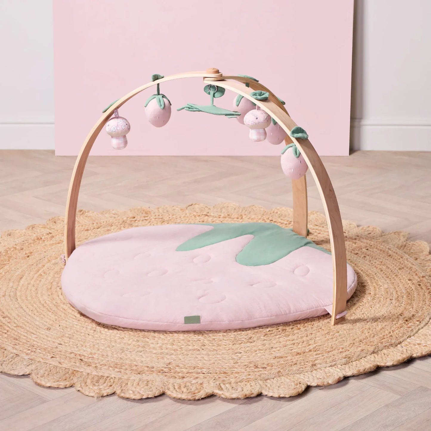 Tutti Bambini Luxury Wood & Muslin Playgym - Tiny Tails
