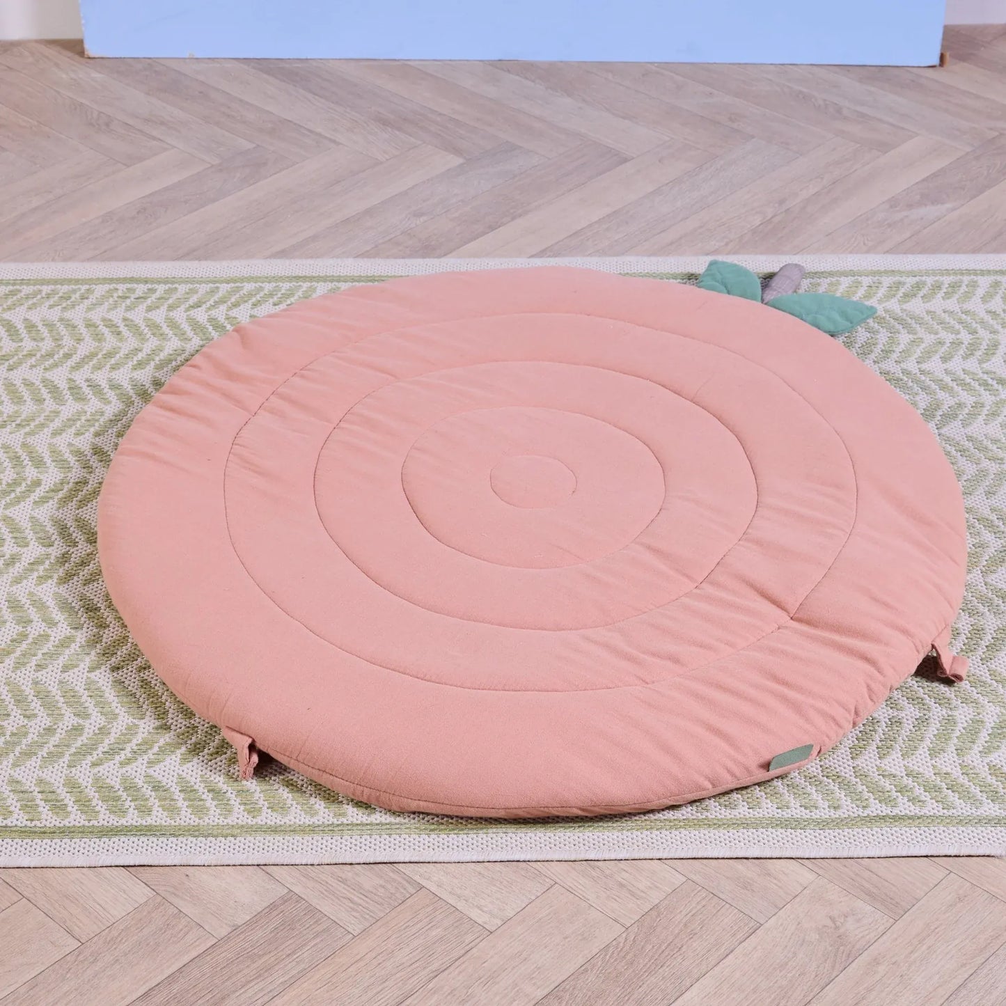 Tutti Bambini Soft Muslin Padded Playmat - Apple