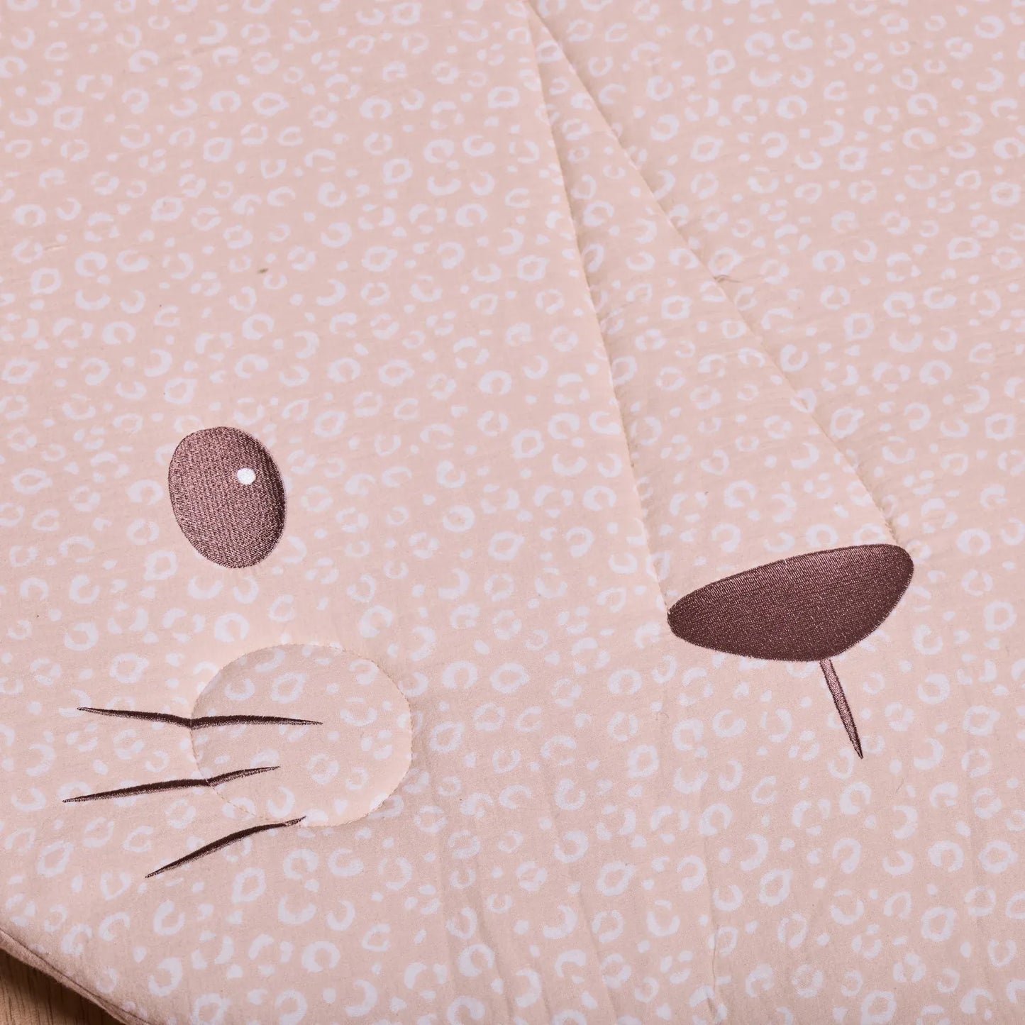 Tutti Bambini Soft Muslin Padded Playmat - Luca Leopard