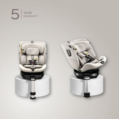 Jovikids Ranger 2 i-Size 360 Rotating Car Seat - Milkstone