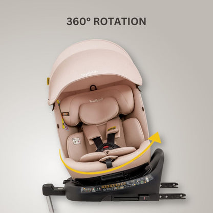 Jovikids Ranger 2 i-Size 360 Rotating Car Seat - Rosewood