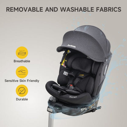 Jovikids Ranger 2 i-Size 360 Rotating Car Seat - Twilight