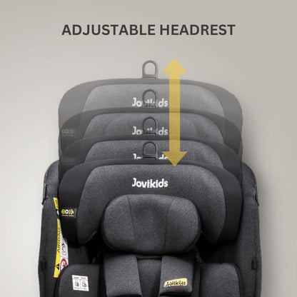 Jovikids Ranger 2 i-Size 360 Rotating Car Seat - Twilight