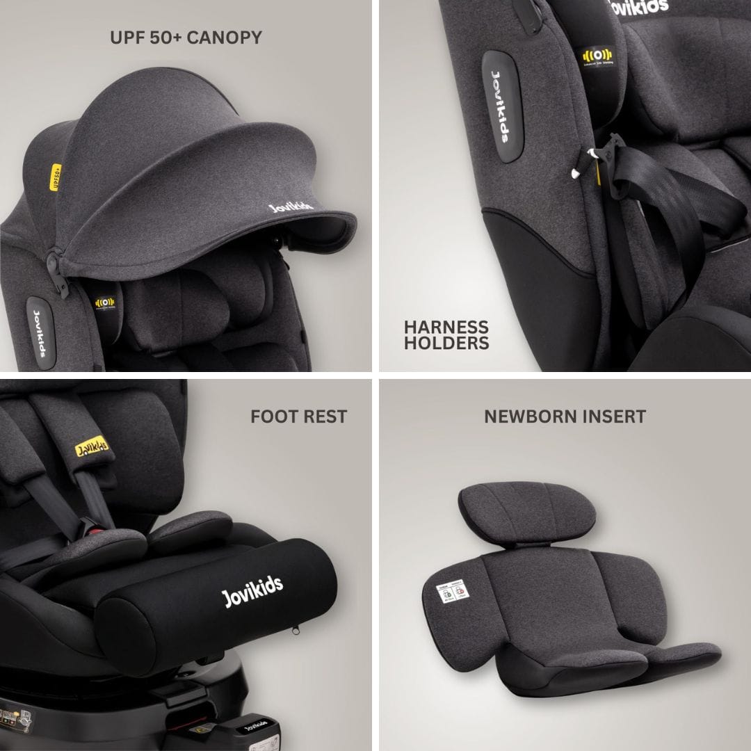 Jovikids Ranger 2 i-Size 360 Rotating Car Seat - Twilight