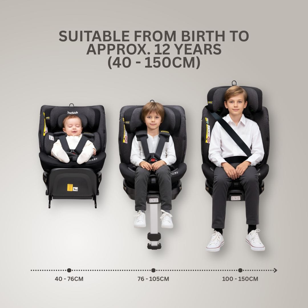Jovikids Ranger 2 i-Size 360 Rotating Car Seat - Twilight