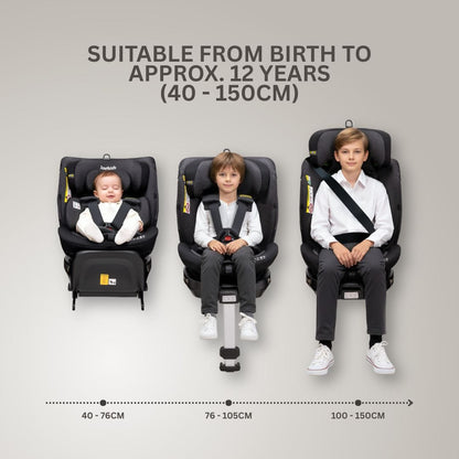 Jovikids Ranger 2 i-Size 360 Rotating Car Seat - Twilight