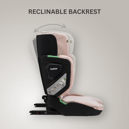 Jovikids Rober+ Folding Highback Booster Seat - Rosewood