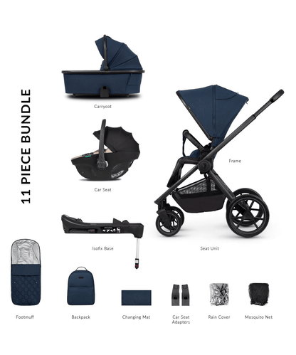 Venicci Tinum Edge 4in1 Travel System - Ocean/Beige