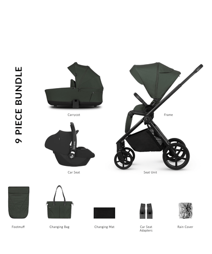 Venicci Claro 3in1 (Cabriofix i-Size) Travel System - Forest